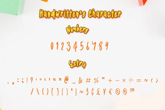 Handwritten Font by numnim by numnim — Script Handwritten Font — thumbnail 3