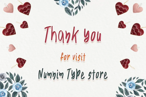 Handwritten Font by numnim by numnim — Script Handwritten Font — thumbnail 9