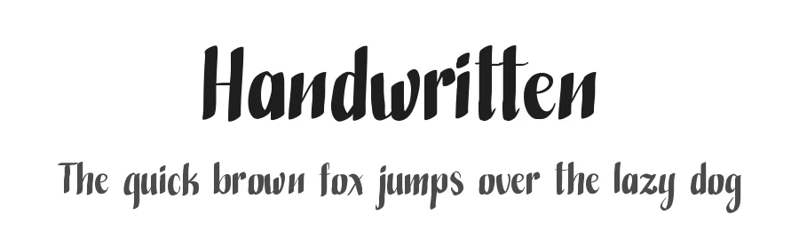 Handwritten
