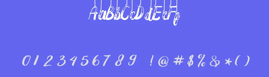 Hanging Darling by SSI.Scraps — Decorative Font — thumbnail 3
