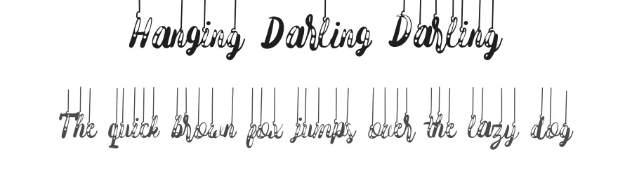 Hanging Darling