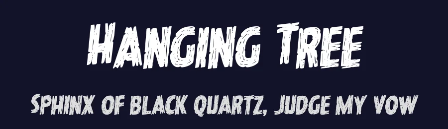 Hanging Tree by Iconian Fonts — Decorative Font — thumbnail 2