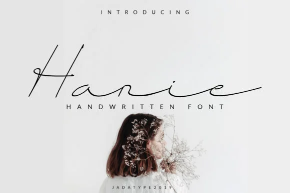 Hanie Font by jadatype β Script Handwritten Font