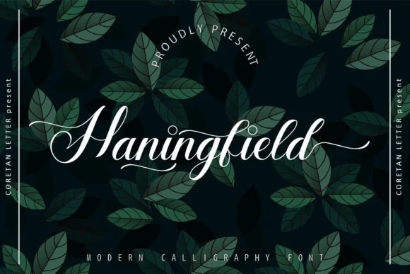 Haningfield Font by Coretanletter — Script Handwritten Font