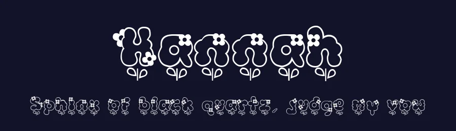 Hannah — Decorative Font — thumbnail 2