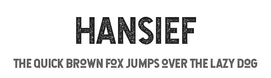 Hansief by Kautsar Rahadi — Sans Serif Font