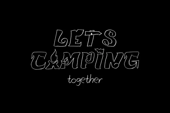 Happy Camping Font by Darson Art — Script Handwritten Font — thumbnail 2
