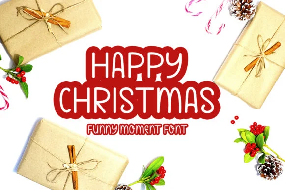 Happy Christmas Font by FL Space — Script Handwritten Font
