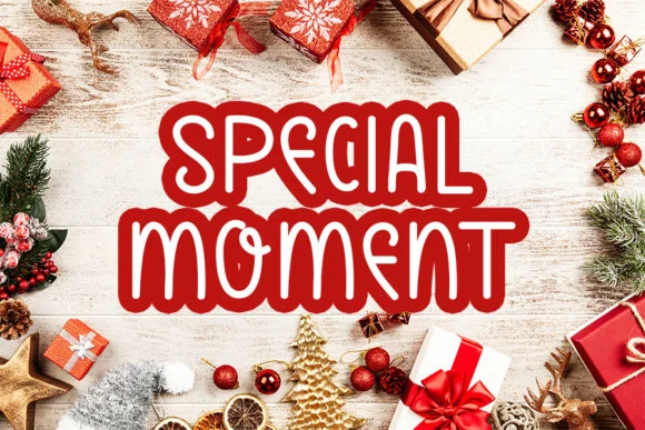 Happy Christmas Font by FL Space — Script Handwritten Font — thumbnail 2