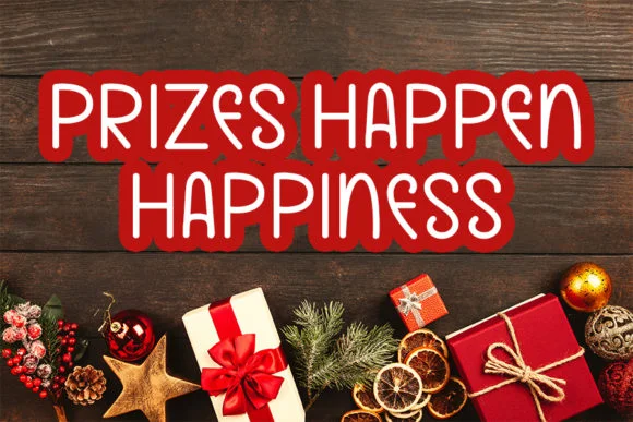 Happy Christmas Font by FL Space — Script Handwritten Font — thumbnail 3