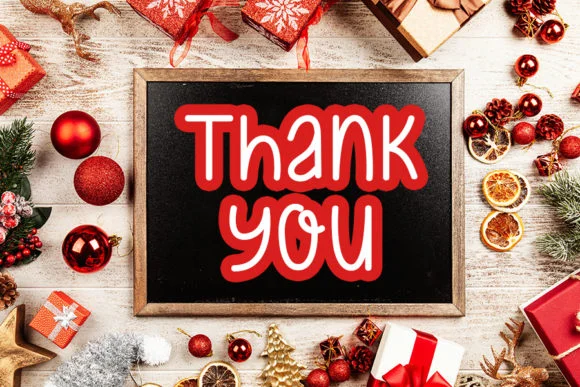 Happy Christmas Font by FL Space — Script Handwritten Font — thumbnail 5