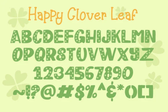 Happy Clover Family Font by attypestudio — Script Handwritten Font — thumbnail 5