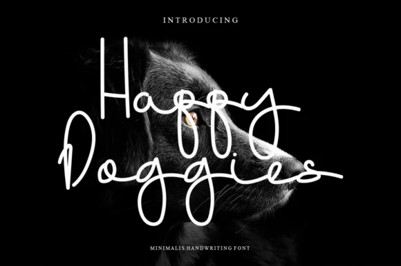 Happy Doggies Font by Garcio — Script Handwritten Font