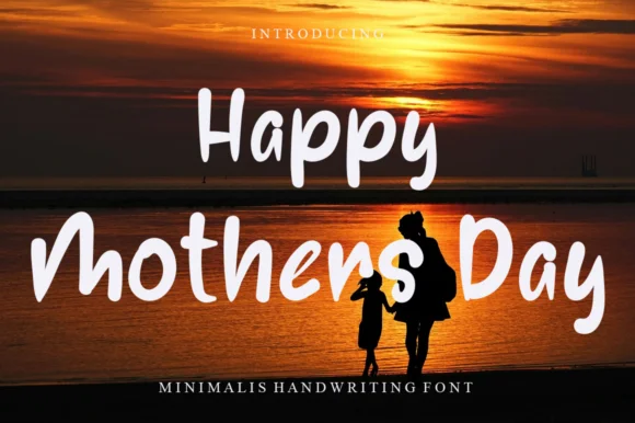 Happy Mothers Day Font by Garcio — Script Handwritten Font