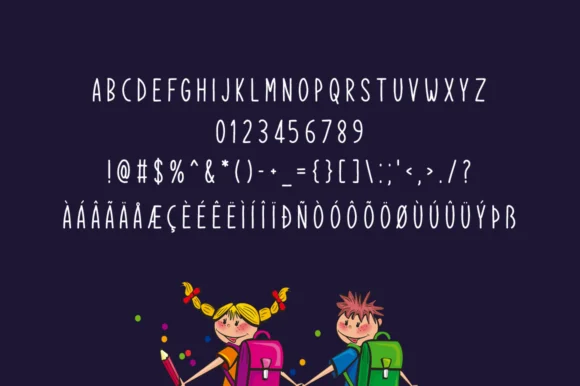 Happy Student Font by Shattered Notion — Script Handwritten Font — thumbnail 4