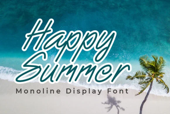 Happy Summer Font by Letterayu by Letterayu — Serif Font