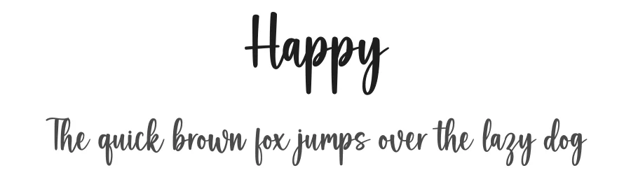 Happy