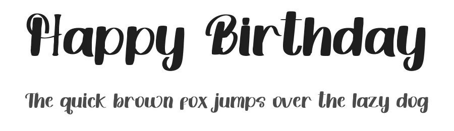 Happy Birthday