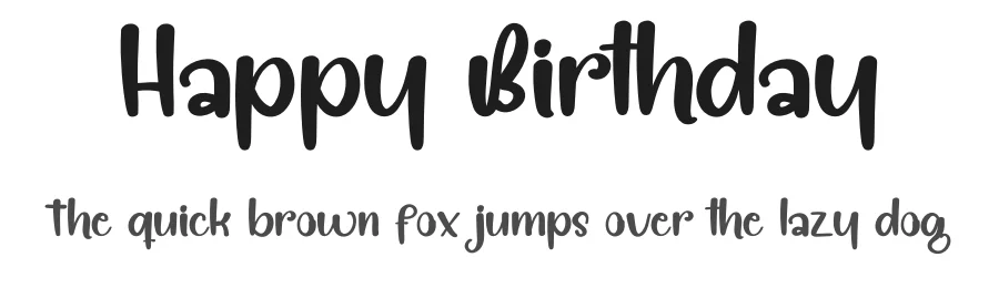 Happy Birthday
