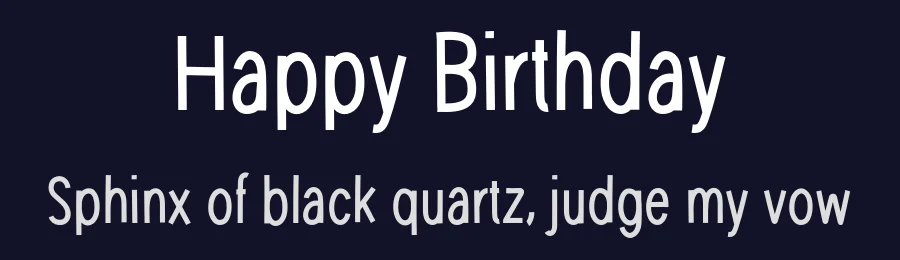 Happy Birthday by Scratchones — Decorative Font — thumbnail 2