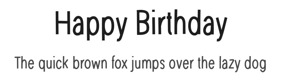 Happy Birthday by Scratchones — Decorative Font