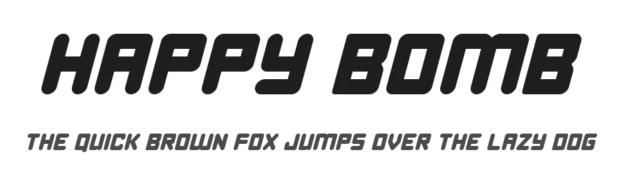 Happy Bomb by Hawtpixel β Sans Serif Font