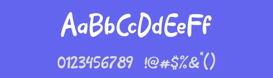 Happy Boy by Em Nazar — Decorative Font — thumbnail 3