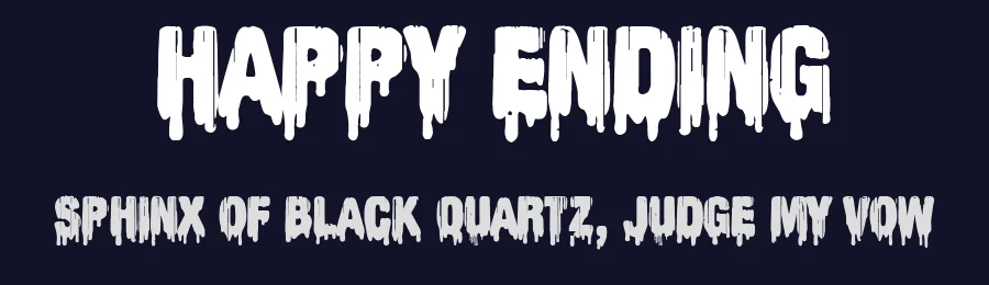 Happy Ending by Woodcutter — Decorative Font — thumbnail 2