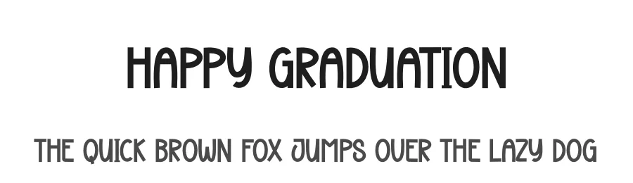 Happy Graduation