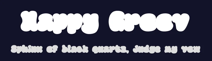 Happy Groov by PutraCetol Studio — Decorative Font — thumbnail 2