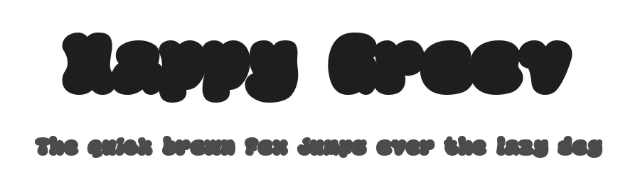 Happy Groov by PutraCetol Studio — Decorative Font