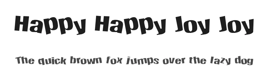 Happy Happy Joy Joy