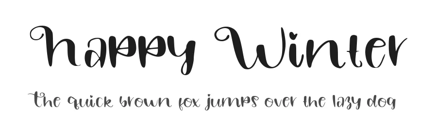 Happy Winter