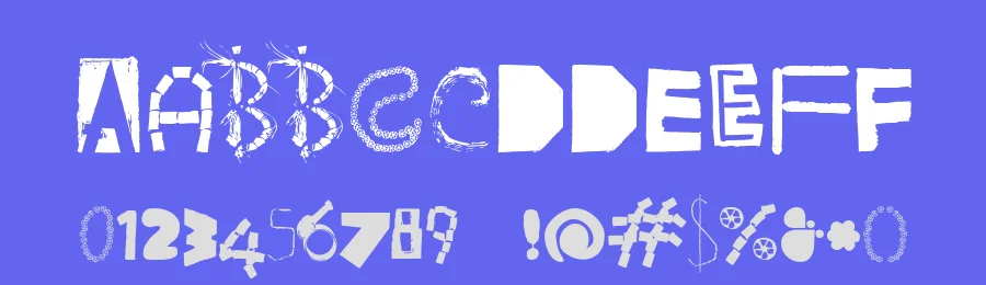 Happy Frush Zero by Zetafonts — Decorative Font — thumbnail 3