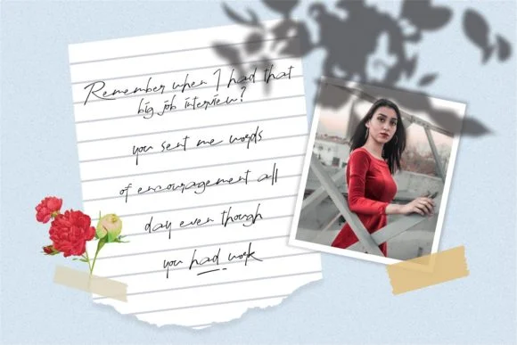 Hapsary Font by allouse.studio — Script Handwritten Font — thumbnail 3
