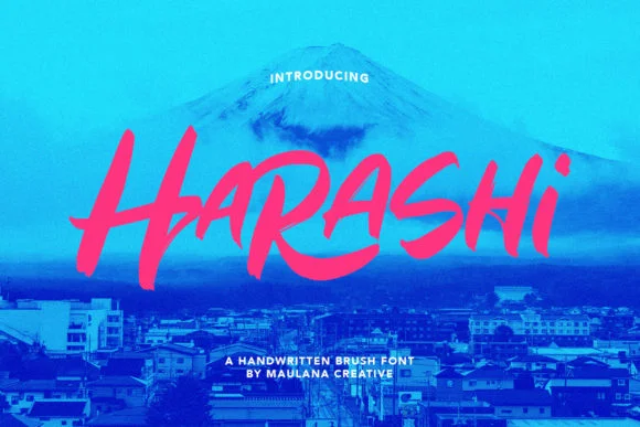 Harashi Font by Maulana Creative — Script Handwritten Font