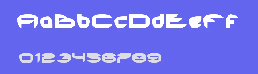 Hard Hedge by model850 — Decorative Font — thumbnail 3