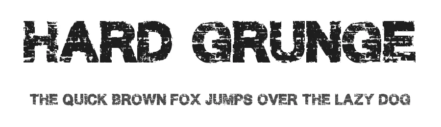 Hard Grunge