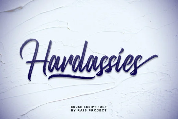 Hardassies Font by RaisProject — Script Handwritten Font