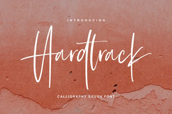Hardtrack Font by Maulana Creative — Script Handwritten Font