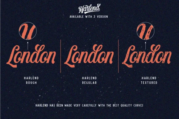 Harlend Font by Angin Studio — Script Handwritten Font — thumbnail 3