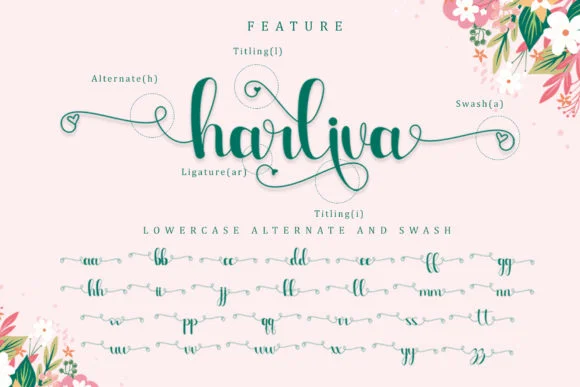 Harliva Font by Sakha Design — Script Handwritten Font — thumbnail 6