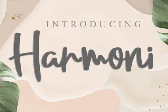 Harmoni Font by Genara.studio by Genara.studio — Script Handwritten Font