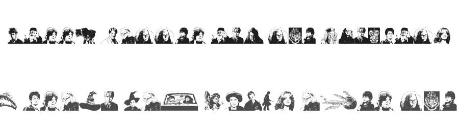Harry Potter and the Dingbats by xstreamed.tv — Dingbats Font