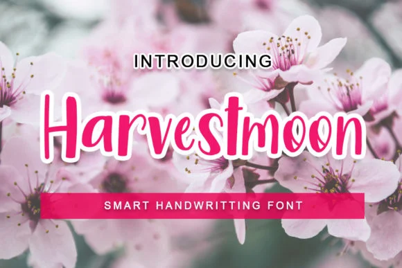Harvestmoon Font by shiddiq.art — Script Handwritten Font