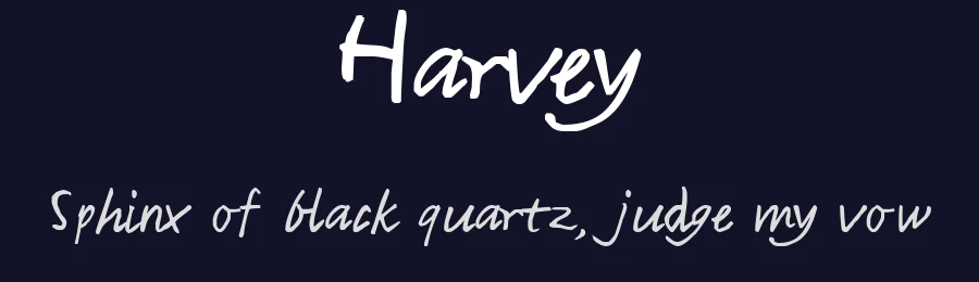 Harvey by Sokratype — Script Handwritten Font — thumbnail 2