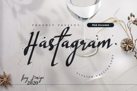 Hastagram Font by ibeydesign β Script Handwritten Font