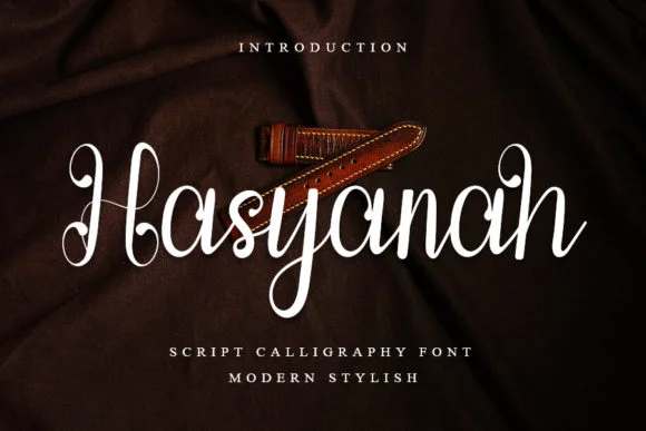 Hasyanah Font by FreshTypeINK — Script Handwritten Font