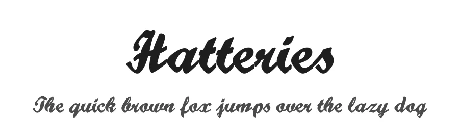 Hatteries