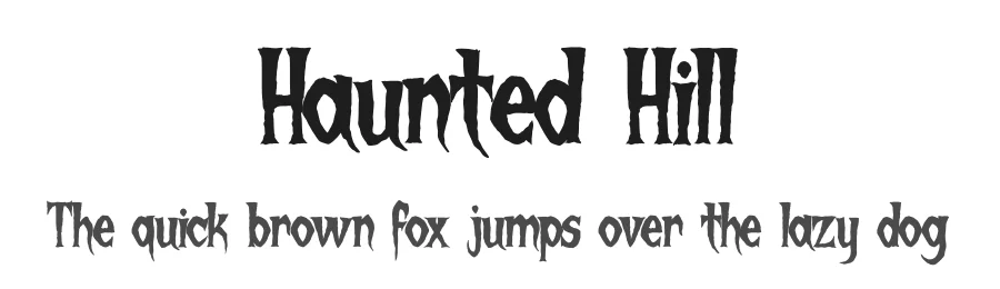 Haunted Hill